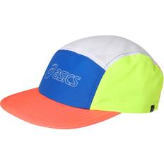 Asics Herr Accessoarer Asics Performance Run 5 Panel Cap - Blå/Neongul/Lax/Vit