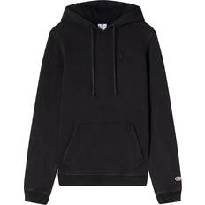 Champion Tröjor Champion M Washed Hooded Athletic Apparel Sweatshirt - Black