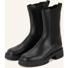 Calvin Klein Boots Calvin Klein Leather Tall Chunky Chelsea Boots