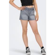 Denimshorts - Grå Only KogComet Wide Denim Shorts - Grå