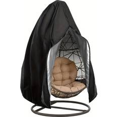 Egg chair cover Temu Patio Egg Chair Cover With Zipper
