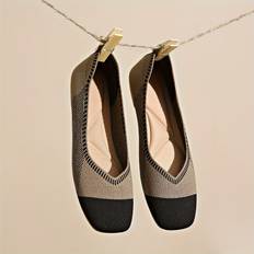Low Shoes Temu Elegant Ballet Flats For Women - Breathable