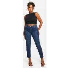 Boohoo Skinny Jeans boohoo Basics Plus Stretch Skinny Jeans - Blue