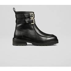 LK Bennett Ankle Boots LK Bennett Bennie Leather Buckle Ankle Boots