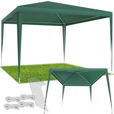 tectake Pavillon Farah Vandtæt Samlesystem 3x3m Grøn