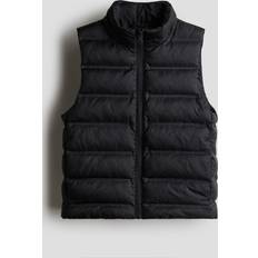 H&M Boys Vests H&M Boys Black Puffer Gilet - Black