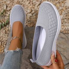 Trainers Temu Breathable Slip-On Sneakers Soft Sole Casual - 6 Color Options