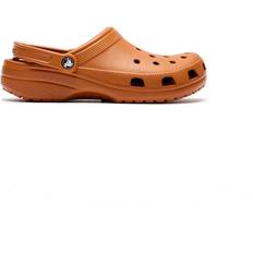 Vandtæt Træsko Crocs Classic Clog Mens Shoes - Cognac/Brown