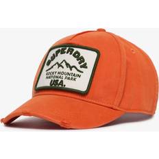 Denim - Women Accessories Superdry Graphic Trucker Baseball Cap Denim Co - Rust Orange