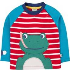 Red Alfie Raglan Top