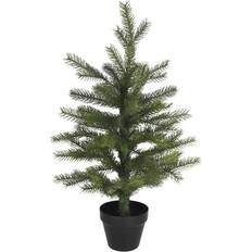 Fir Kunstigt H 60 cm Plastik Grøn Juletræ