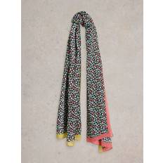 Florals - Women Scarfs White Stuff Sophie Geometric Scarf - Navy