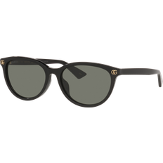 Gucci Grå - Unisex Solbriller Gucci GG1818SK Acetat Solbriller 56mm - Sort Grå