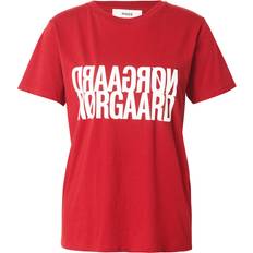 Copenhagen Single Cotton Trenda P Tee T-shirts - Rød/Hvid