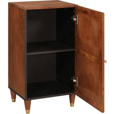 vidaXL Medieopbevaringsskabe Reoler Brun 40 x 33.5 x 75 cm Opbevaringsskab