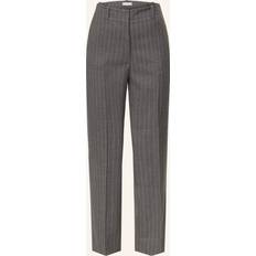 Tommy Hilfiger Dam Byxor Tommy Hilfiger Pinstripe Oversized Straight Trousers