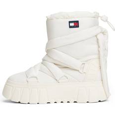 Hvid Curlingstøvler på tilbud Tommy Hilfiger Snowboots - Weiß