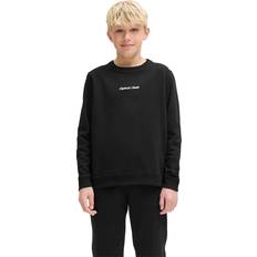 146 - Drenge Sweatshirts Jack & Jones Junior Black Sweatshirt Sort