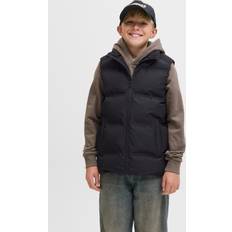 Sort Veste Jack & Jones Junior Vest Dynevest Junior Sort