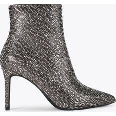 Stiletto - Women Ankle Boots Carvela Women's Boot Gunmetal Synthetic Boots - Grey