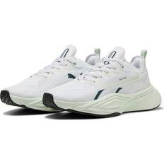 Dame - Grøn Træningssko Puma PWR Nitro SQD 2 Training Shoes - White/Sage Frost/Green Terrain