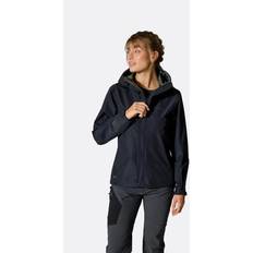 Gröna - Träningsplagg Regnkläder Rab Downpour Jacket Wmns - Black