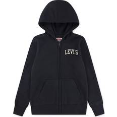 Levi's Jet Black Legendary Full Zip Hættetrøje - Jet Black