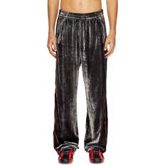 Diesel Herr Byxor Diesel Pantalon Survêtement Velours Traité Sammet Sweatpants - Gris