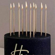 Cake Candles Shein 6pcs Champagne Birthday Party Candles