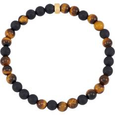 Men - Onyx Bracelets Estella Bartlett Onyx Tiger's Eye Beaded Stretch Bracelet