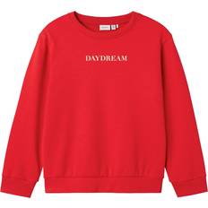 Name It Rød Sweatshirts Name It Noriana Tomato Sweatshirt - Ecru/Rød
