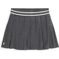 L Skirts Children's Clothing Ralph Lauren Kids Cotton Pleated Skort Flannel Heather - Grey