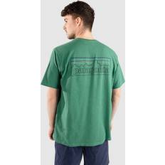 Patagonia Enfärgade T-shirts Patagonia P-6 Logo Responsibili T-Shirt - Heartleaf Green