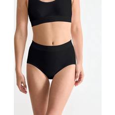Sloggi Hög midja Trosor Sloggi Double Comfort T Maxi 2P 2-Pack - Black