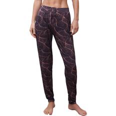 Lilla Nattøj Femilet Yara Pants Blush Waves Natbukser - Str 40