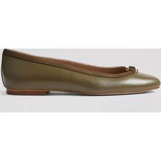 LK Bennett Low Shoes LK Bennett Dollie Leather Blend Ballerina Pumps