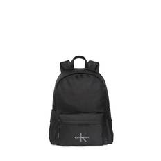 Calvin Klein Herre Tasker Calvin Klein Nylon Monogram Logo Backpack - Grå/Sort/Hvid