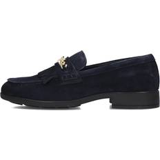 Blå - Dame Loafers Tommy Hilfiger Sorte Loafers Med Kæder