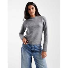 Women Jumpers New Look Crew Neck Jumper - Grey