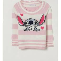 White Knitted Sweaters Monnalisa Sweater Kids - White