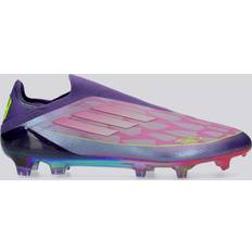 Lila Fotbollsskor adidas F50 Elite LY Laceless Firm Ground Boots - Purple/Cloud White