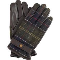 Ternede Handsker Barbour Tartan Uldhandsker Unisex - Grøn