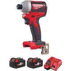 Milwaukee impact driver Milwaukee M18BID-402C 18V Brushless Hex Impact Driver