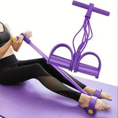 Temu Multifunctional 6-Tube Elastic Yoga Pedal Puller