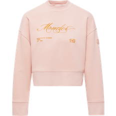 Moncler Dam Tröjor Moncler Sweatshirts Hoodies Dam Broderad Logotyp