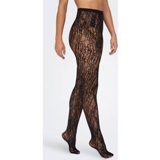 Nylon - Sort Leggings Only Nylonstrømpebukser Onlesta Leggings - Sort