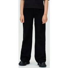 Calvin Klein Svarta Jeans Calvin Klein High Rise Wide Leg Jeans - Svart