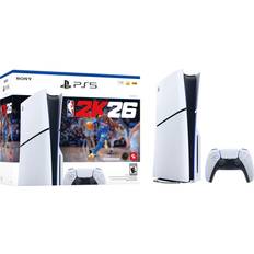Game Consoles Sony PlayStation 5 Slim NBA 2K26 Disc Bundle