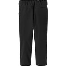 Windproof Soft Shell Pants Children's Clothing Reima Kid's Mighty Softshell Trousers - Black