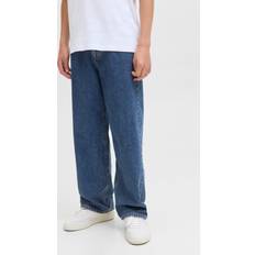 Hög midja - Junior Jeans Jack & Jones Jjclassic Sq 061 Jnr Baggy Fit-jeans Junior Blå